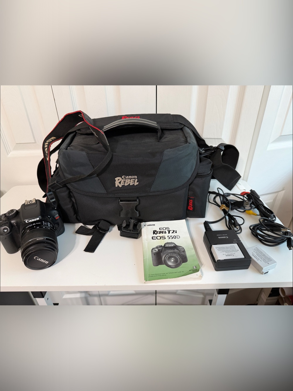 Canon EOS Rebel T2i DSLR Camera Bundle